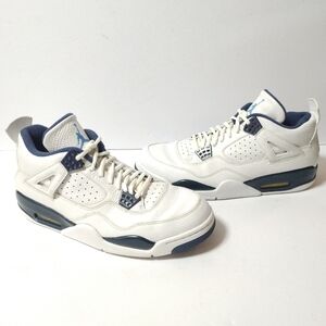 Air Jordan 4 Retro LS ‘Legend Blue’ 314254-107 Men's Size 11